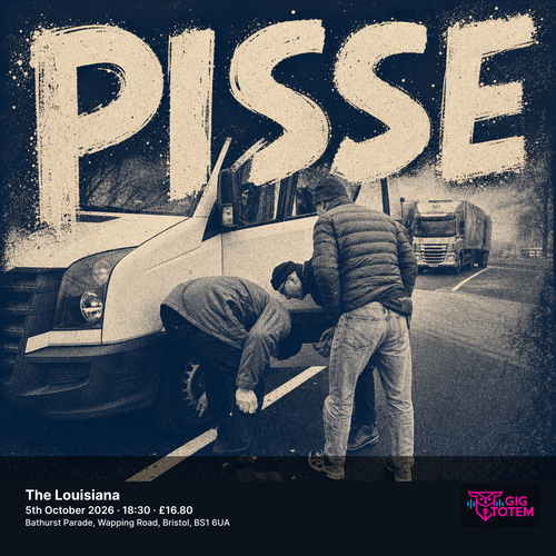 Pisse Güner Künier at The Louisiana on 5 October 2026 gig poster