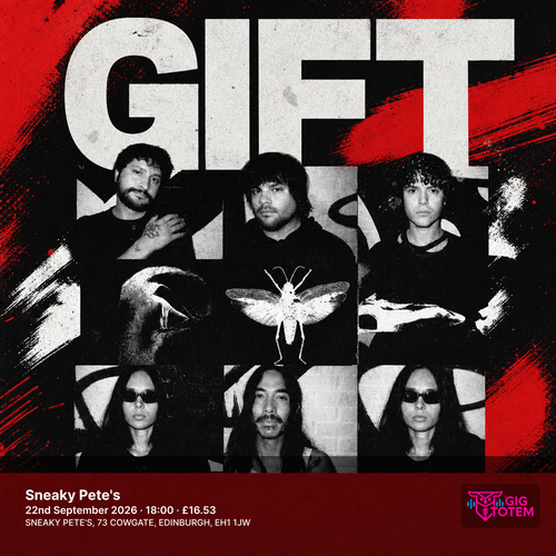 GIFT Oslo Twins, The Gift at Sneaky Pete's on 22 September 2026 gig poster