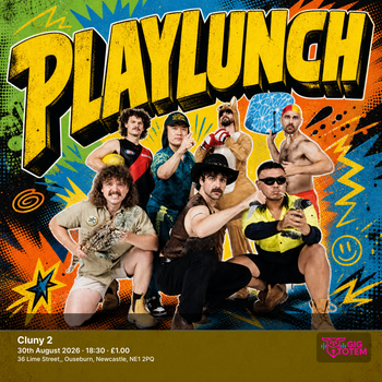 Playlunch at Cluny 2 on 30 August 2026 gig poster