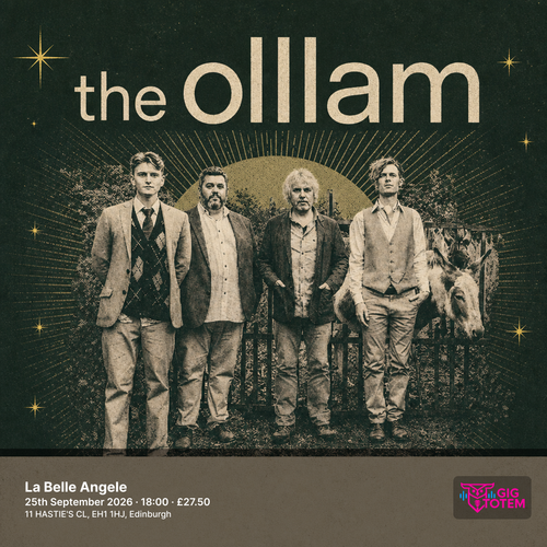 the olllam at La Belle Angele on 25 September 2026 gig poster