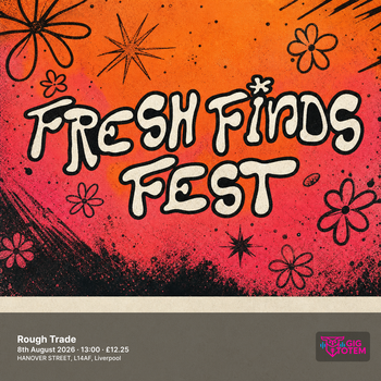 Fresh Finds Fest at Rough Trade on 8 August 2026 gig poster