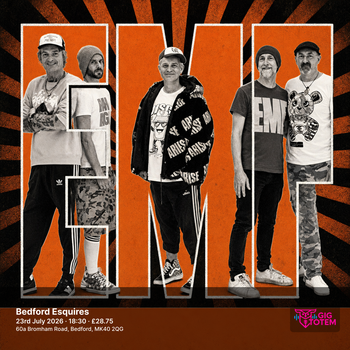 EMF at Esquires on 23 July 2026 gig poster