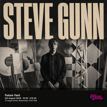 Steve Gunn at Future Yard on 5 August 2026 gig poster