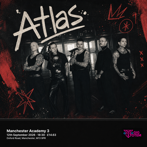 Atlas Sunborn at Manchester Academy 3 on 12 September 2026 gig poster