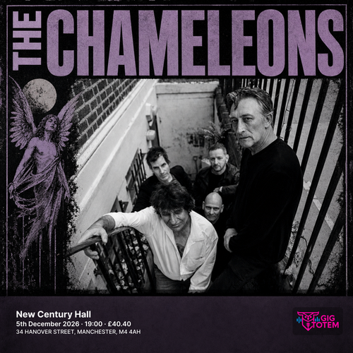 CHAMELEONS - HOME IS WHERE THE HEART IS 2026 - STRINGS Patrick Fitzgerald, Chameleons, Manchester Camerata at New Century Hall on 5 December 2026 gig poster