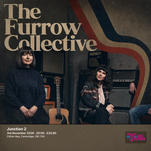 The Furrow Collective at Junction 2 on 3 November 2026 gig poster