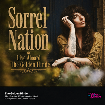 Sorrel Nation Live Aboard The Golden Hinde at The Golden Hinde on 27 October 2026 gig poster