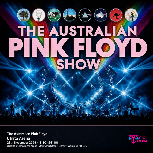 The Australian Pink Floyd The Australian Pink Floyd Show at Utilita Arena on 28 November 2026 gig poster
