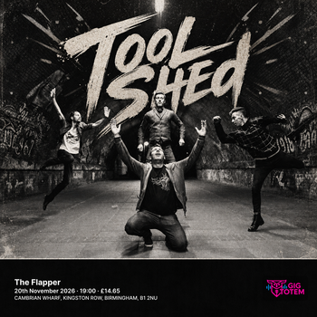 Tool Shed at The Flapper on 20 November 2026 gig poster