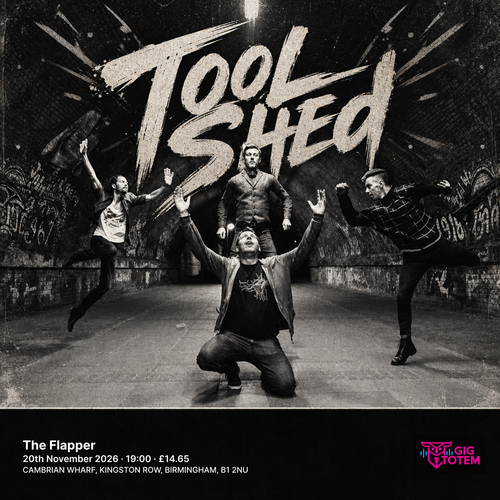 Tool Shed at The Flapper on 20 November 2026 gig poster