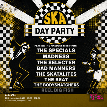 SKA DAY PARTY at Arts Club on 28 November 2026 gig poster