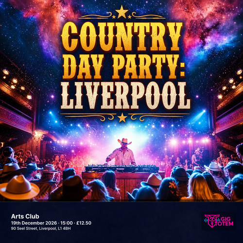 Country Day Party: Liverpool at Arts Club on 19 December 2026 gig poster