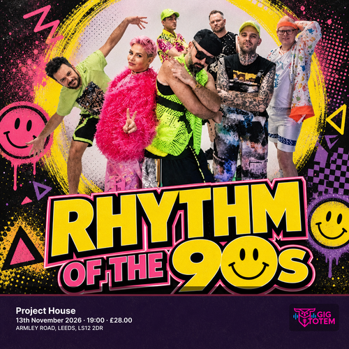 Rhythm Of The 90s at Project House on 13 November 2026 gig poster