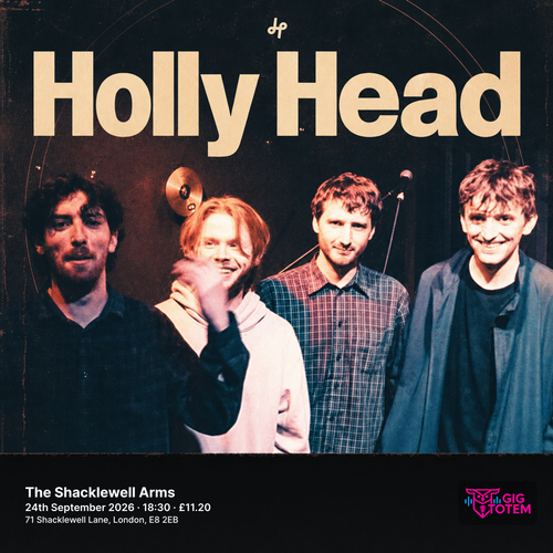 Holly Head Hollyhead at Shacklewell Arms on 24 September 2026 gig poster