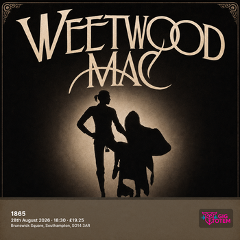 Weetwood Mac at 1865 on 28 August 2026 gig poster