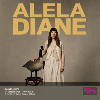 Alela Diane at Saint Luke's on 1 October 2026 gig poster