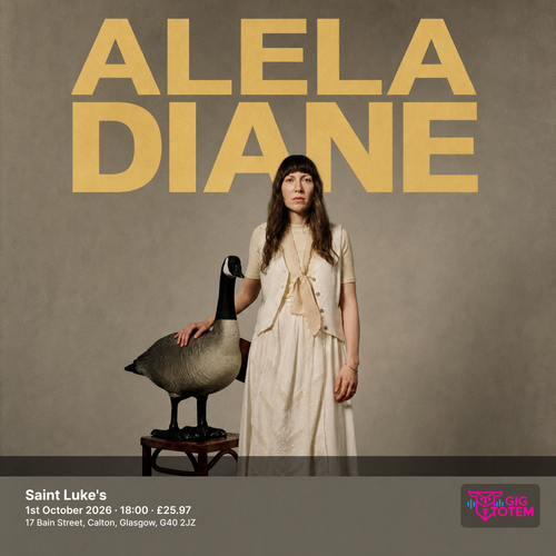 Alela Diane at Saint Luke's on 1 October 2026 gig poster