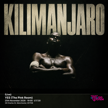 KILIMANJARO (Live) KILIMANJARO at YES (The Pink Room) on 25 November 2026 gig poster