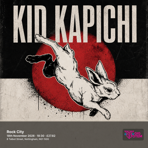 Kid Kapichi HYPHEN at Rock City on 18 November 2026 gig poster