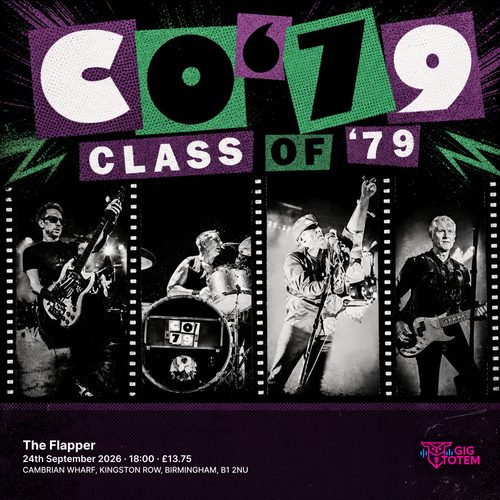 Class Of '79 at The Flapper on 24 September 2026 gig poster