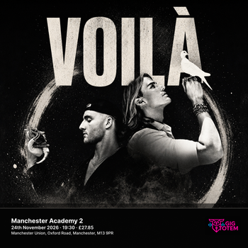 VOILÀ at Academy 2 on 24 November 2026 gig poster