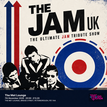 THE JAM UK - the ultimate Jam Tribute show at The Met Lounge on 7 November 2026 gig poster
