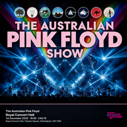 The Australian Pink Floyd The Australian Pink Floyd Show at Royal Concert Hall on 1 December 2026 gig poster