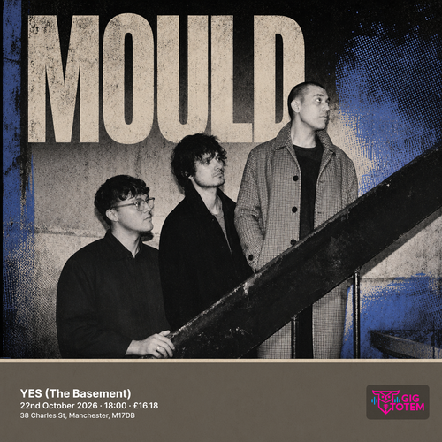 Mould at YES (The Basement) on 22 October 2026 gig poster