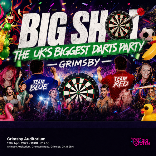 BigShot Darts - Grimsby at Grimsby Auditorium on 17 April 2027 gig poster
