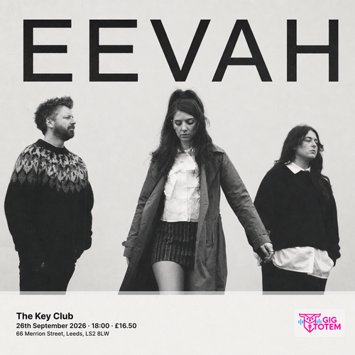 EEVAH at The Key Club on 26 September 2026 gig poster