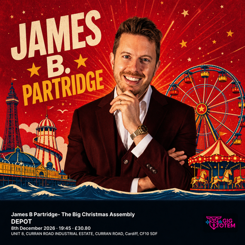 James B Partridge- The Big Christmas Assembly James B. Partridge at DEPOT on 8 December 2026 gig poster