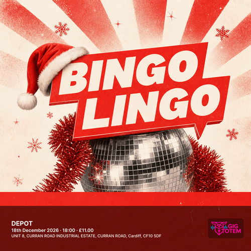 Bingo Lingo: Christmas - The Greatest Show at DEPOT on 18 December 2026 gig poster