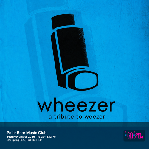 Wheezer - Performing The Music Of Weezer at Polar Bear Music Club on 14 November 2026 gig poster