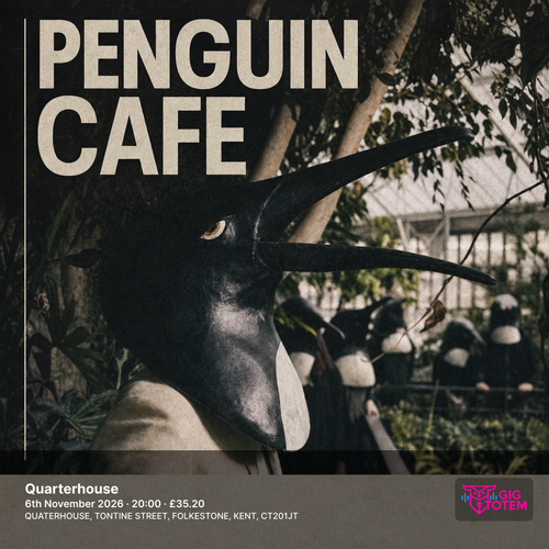 Penguin Cafe at Quarterhouse on 6 November 2026 gig poster