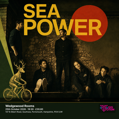 Sea Power at The Wedgewood Rooms on 25 October 2026 gig poster