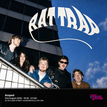 RATTRAP at Amped on 21 August 2026 gig poster