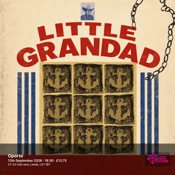 Little Grandad at Oporto on 13 September 2026 gig poster