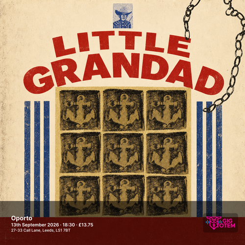 Little Grandad at Oporto on 13 September 2026 gig poster