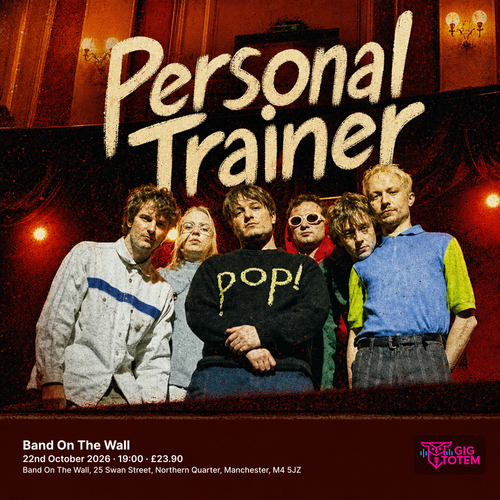 Personal Trainer at Band On The Wall on 22 October 2026 gig poster