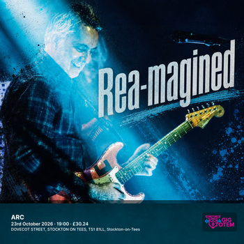 Rea-magined at ARC on 23 October 2026 gig poster