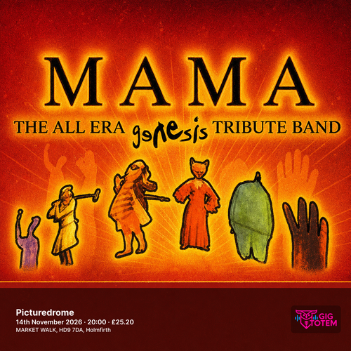 Mama - The All Eras Genesis Show at Picturedrome on 14 November 2026 gig poster