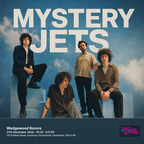 Mystery Jets at The Wedgewood Rooms on 27 November 2026 gig poster