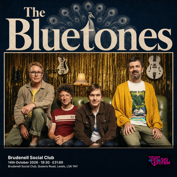The Bluetones at Brudenell Social Club on 14 October 2026 gig poster