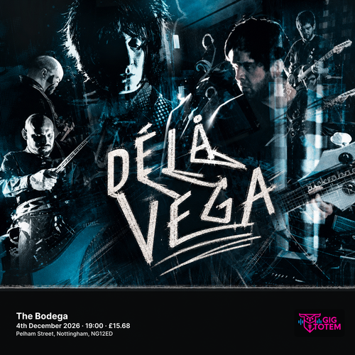 Déjà Vega at The Bodega on 4 December 2026 gig poster