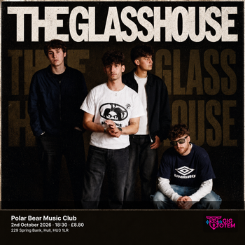 The Glasshouse Headliner at Polar Bear Music Club on 2 October 2026 gig poster