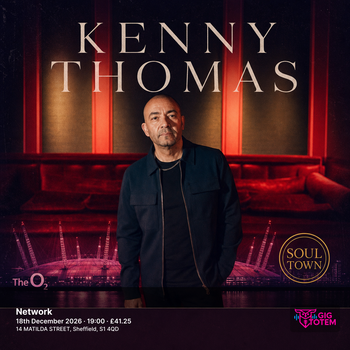 Kenny Thomas at Network on 18 December 2026 gig poster