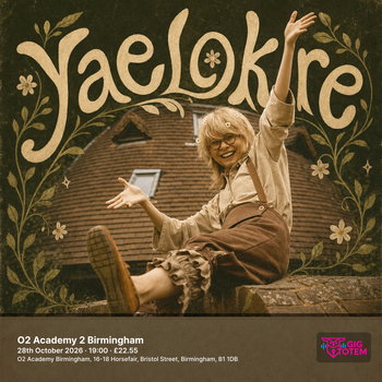 Yaelokre Ben Caplan at O2 Academy 2 Birmingham on 28 October 2026 gig poster