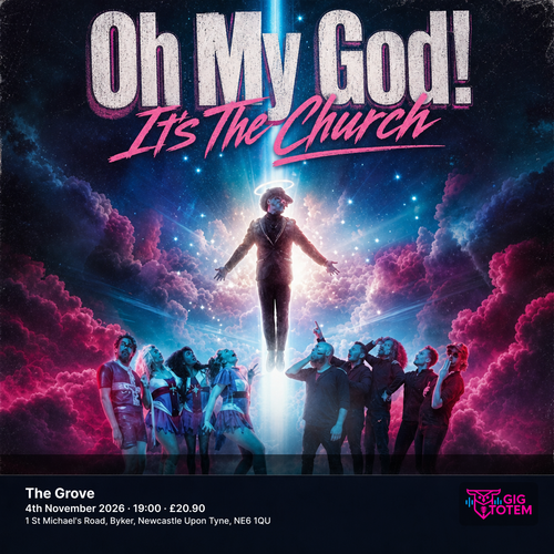 Oh My God! It's The Church at The Grove on 4 November 2026 gig poster