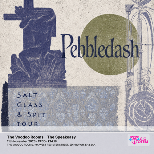 Pebbledash at Voodoo Rooms on 11 November 2026 gig poster