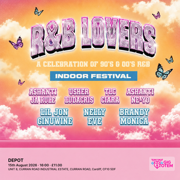 R&B LOVERS - INDOOR FESTIVAL at DEPOT on 15 August 2026 gig poster